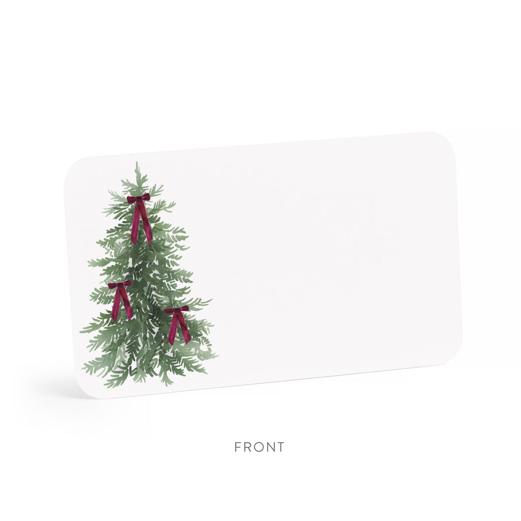 Velvet Bow Tree Little Notes® – Mini Notecard Pack Set of 55