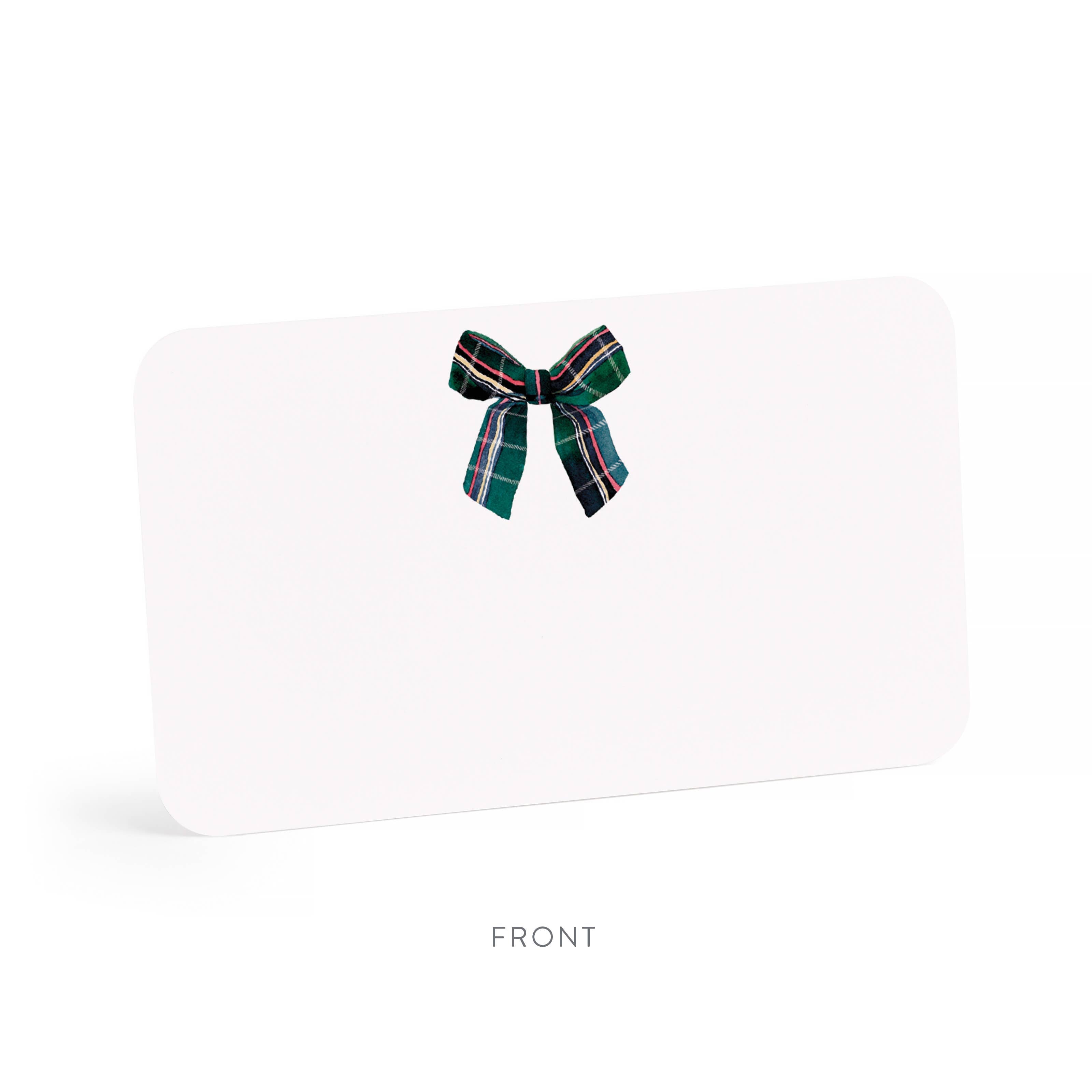 Plaid Bow Little Notes® – Mini Notecard Pack, Set of 55