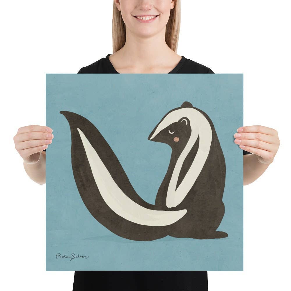Skunk Art Print