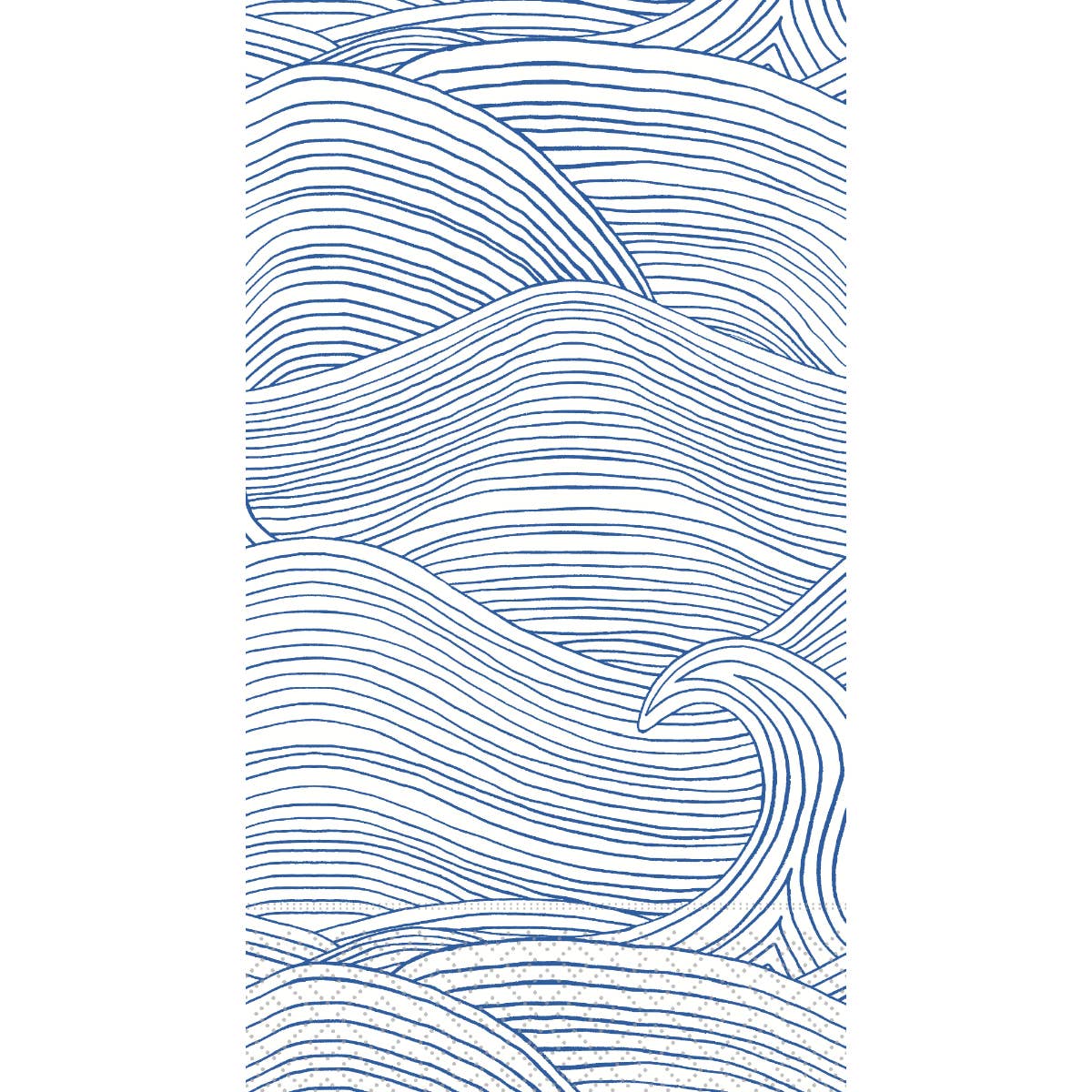 Paper Guest Towels Pack/20 Wind Waves