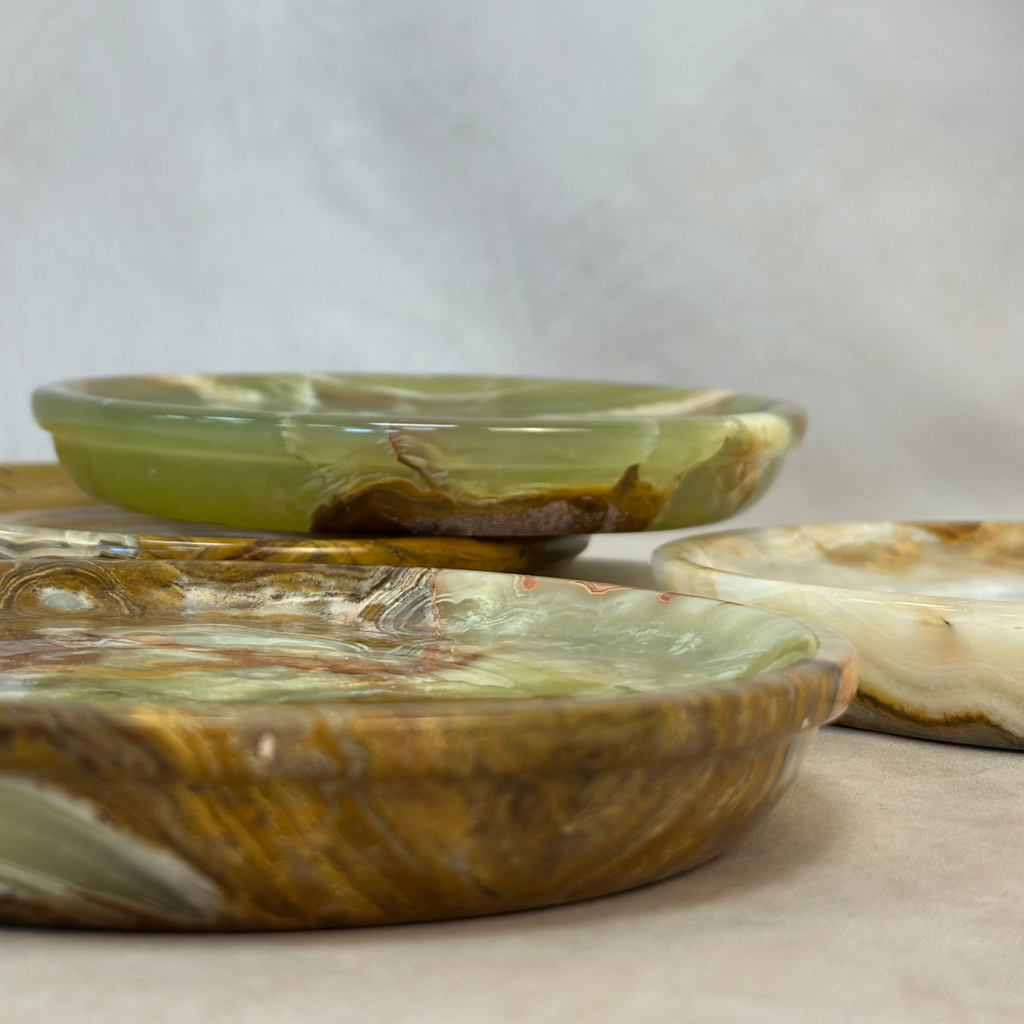 Jewelry + Ring Dish - Onyx - Multi 6”x1