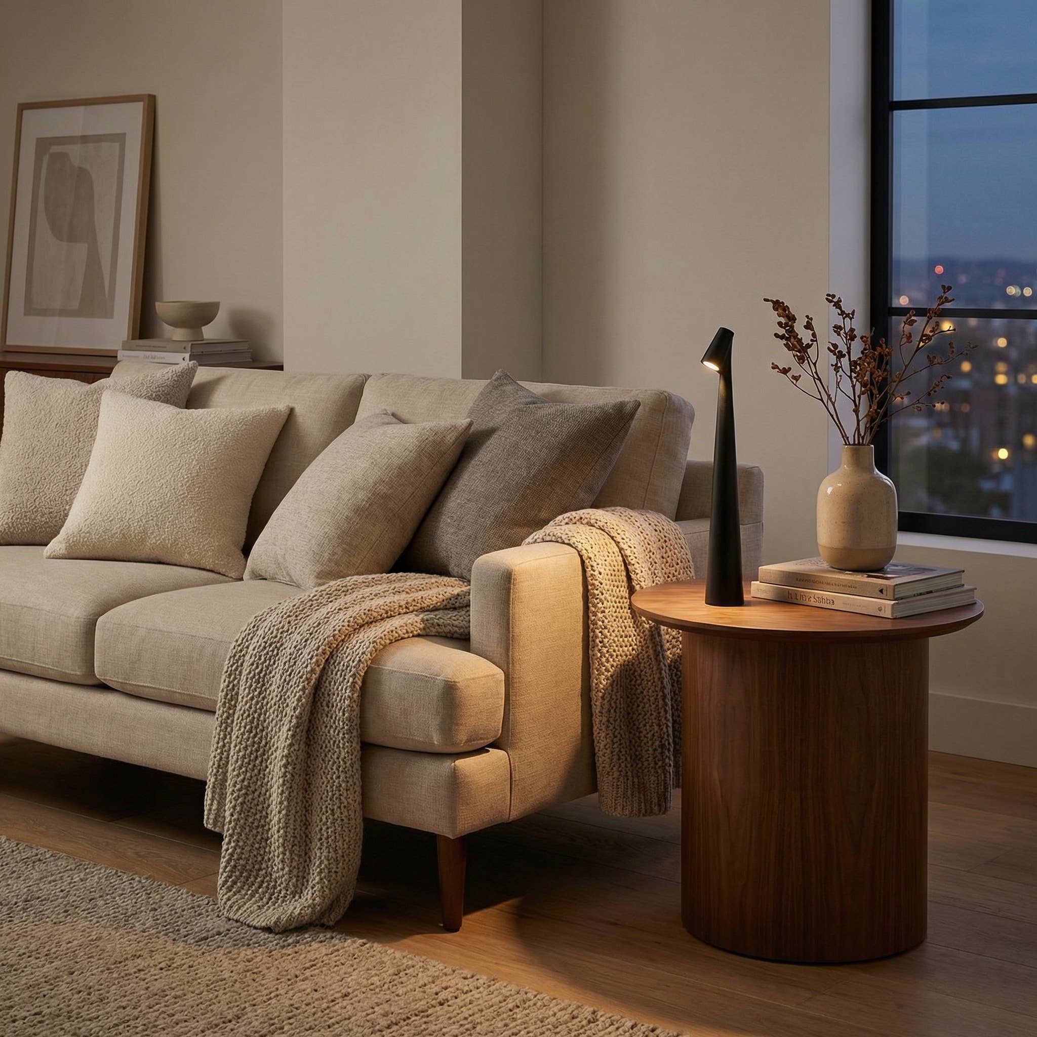 Minimalist Portable LED Table Lamp