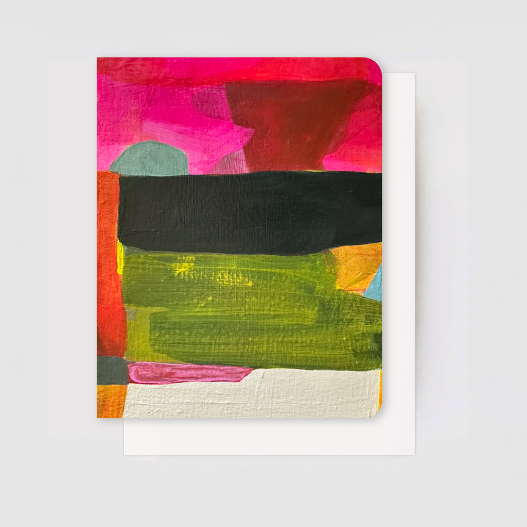 Vibrant Original Art Card Set - Abstracts III (Set of 5)