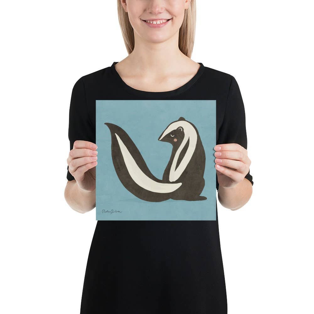 Skunk Art Print
