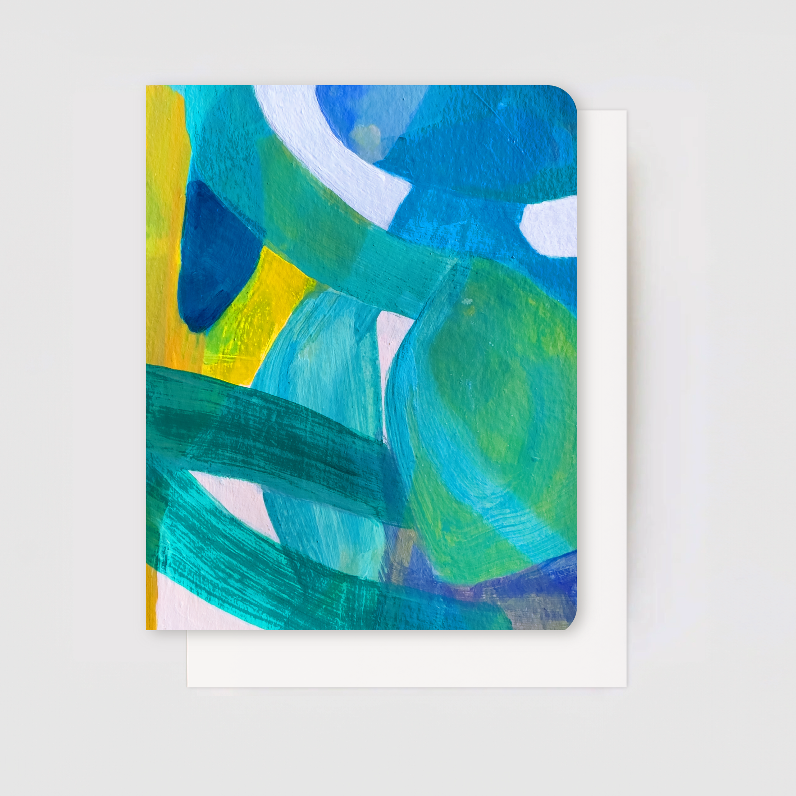 Vibrant Original Art Card Set - Abstracts III (Set of 5)
