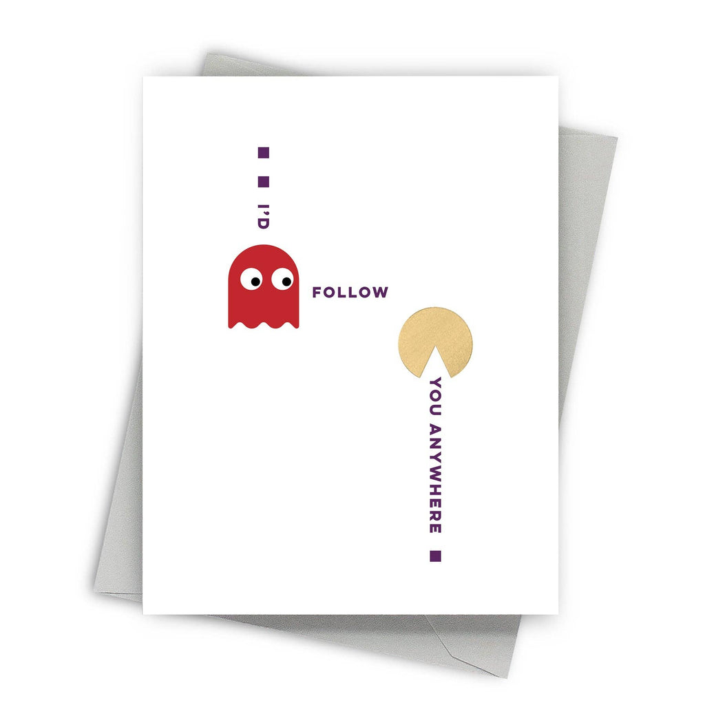 Follow You Friendship Card
