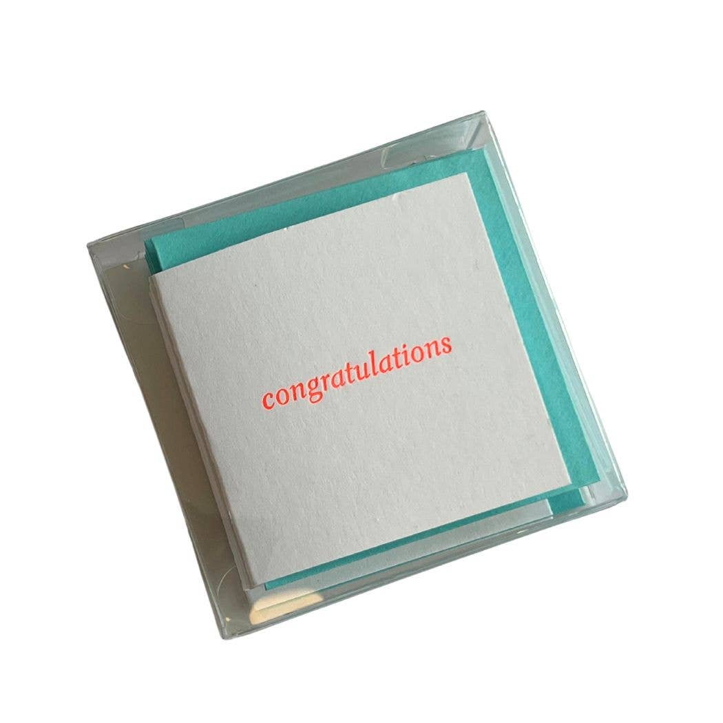 Happy Birthday Text Tiny Card