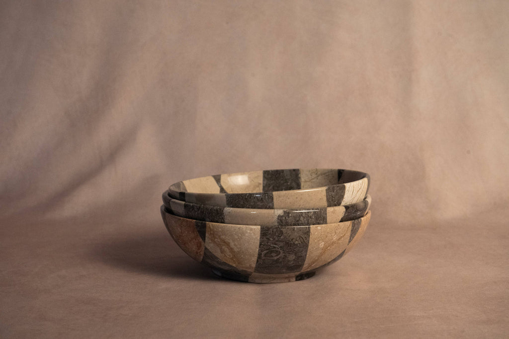 Classic Checkered Bowl - Large
