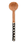 Hand Carved African Olive Coffee Spoon
