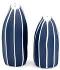 SP069BL6 Seda Handcrafted Porcelain Salt and Pepper Shaker Set