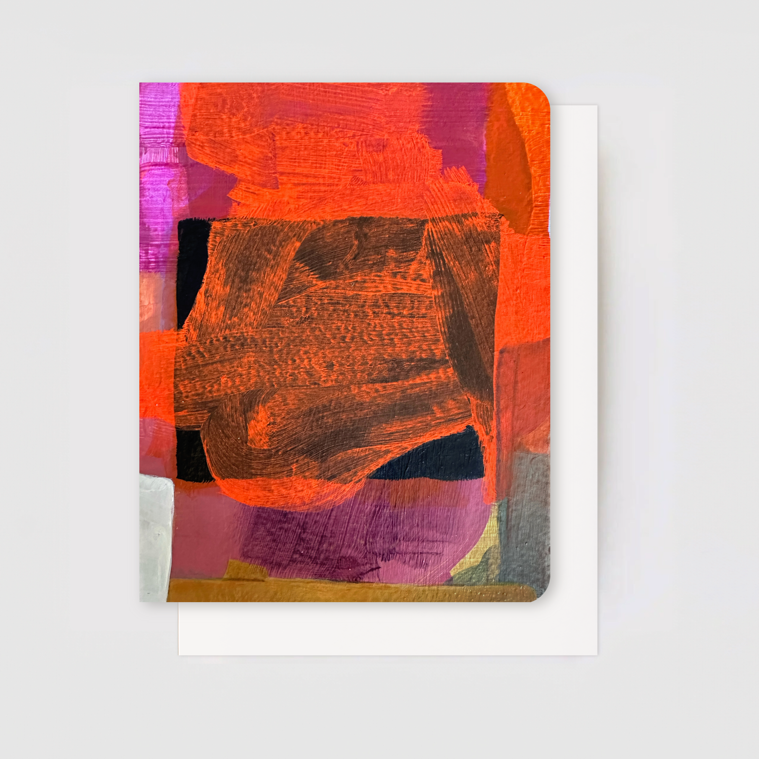 Vibrant Original Art Card Set - Abstracts III (Set of 5)