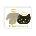 Halo Pets greeting card