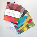 Dynamic and Vibrant  Art Card Set - Abstracts IV (5 Cards)