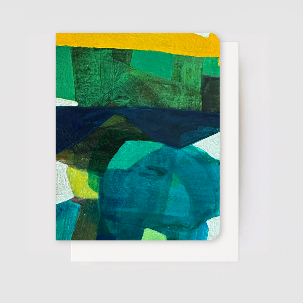 Vibrant Original Art Card Set - Abstracts III (Set of 5)