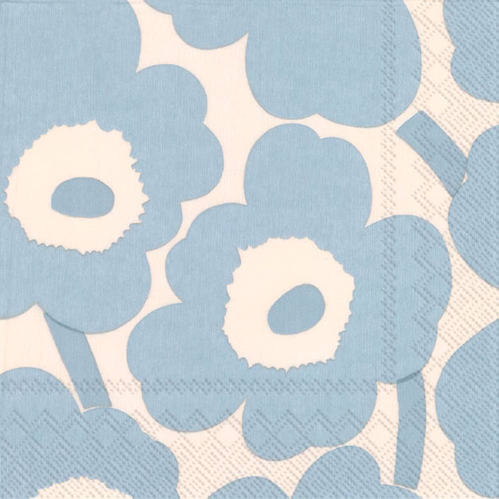 Paper Lunch Napkins 20 ct Unikko Cream Marimekko