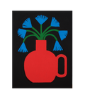 Blue Flowers Art Print