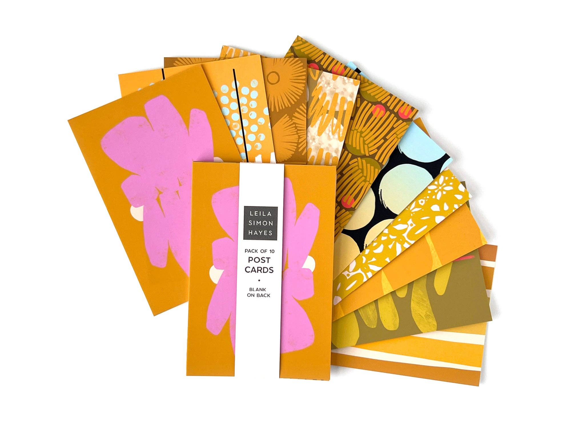 Yellows, postcard pack
