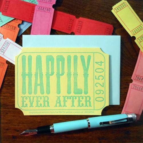 Happily Ever After Ticket