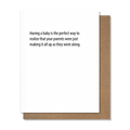 Making It All Up - Baby Card