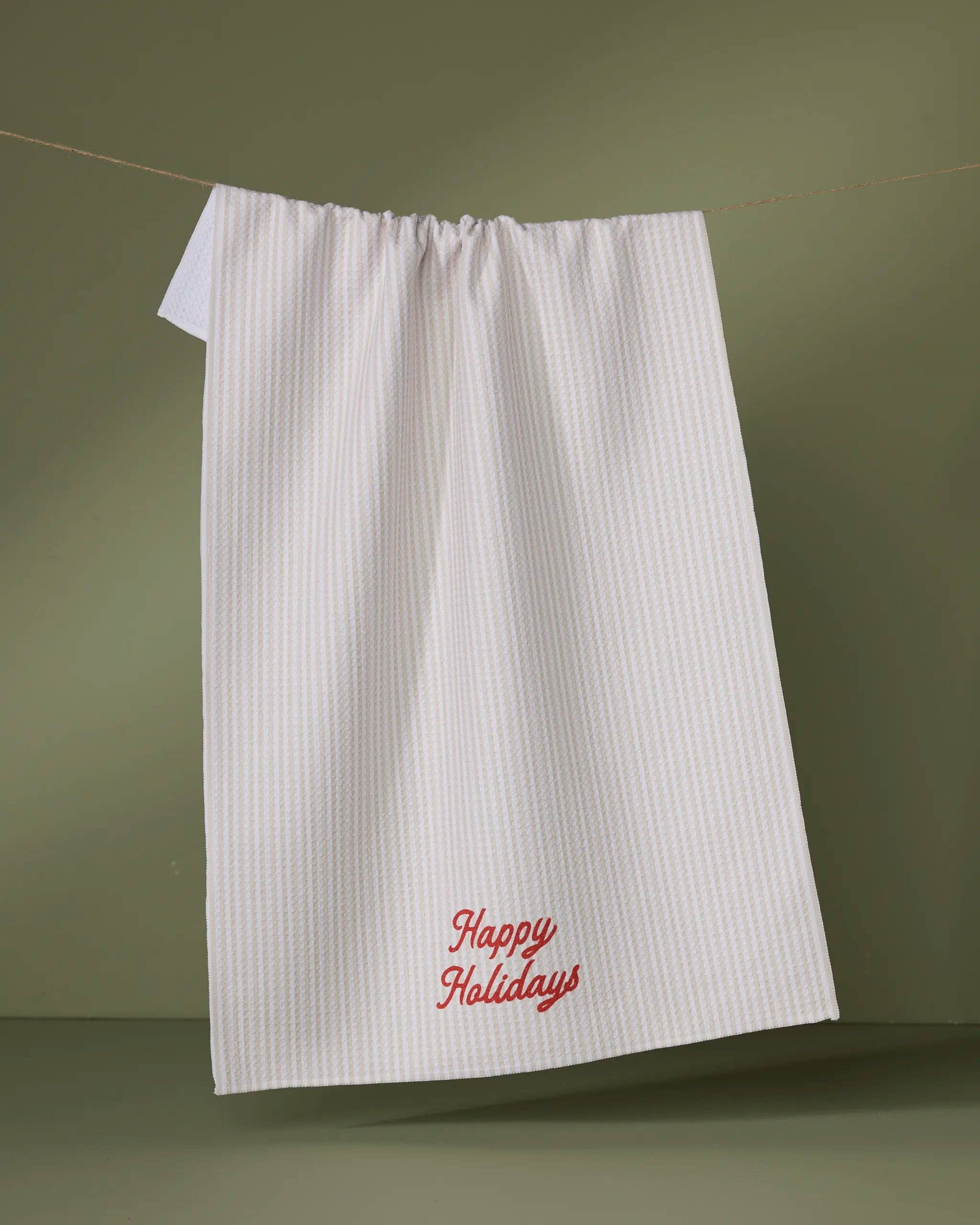 Seasons Stripes Tea Towel