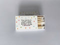 Love is All Around Hearts Matchbook