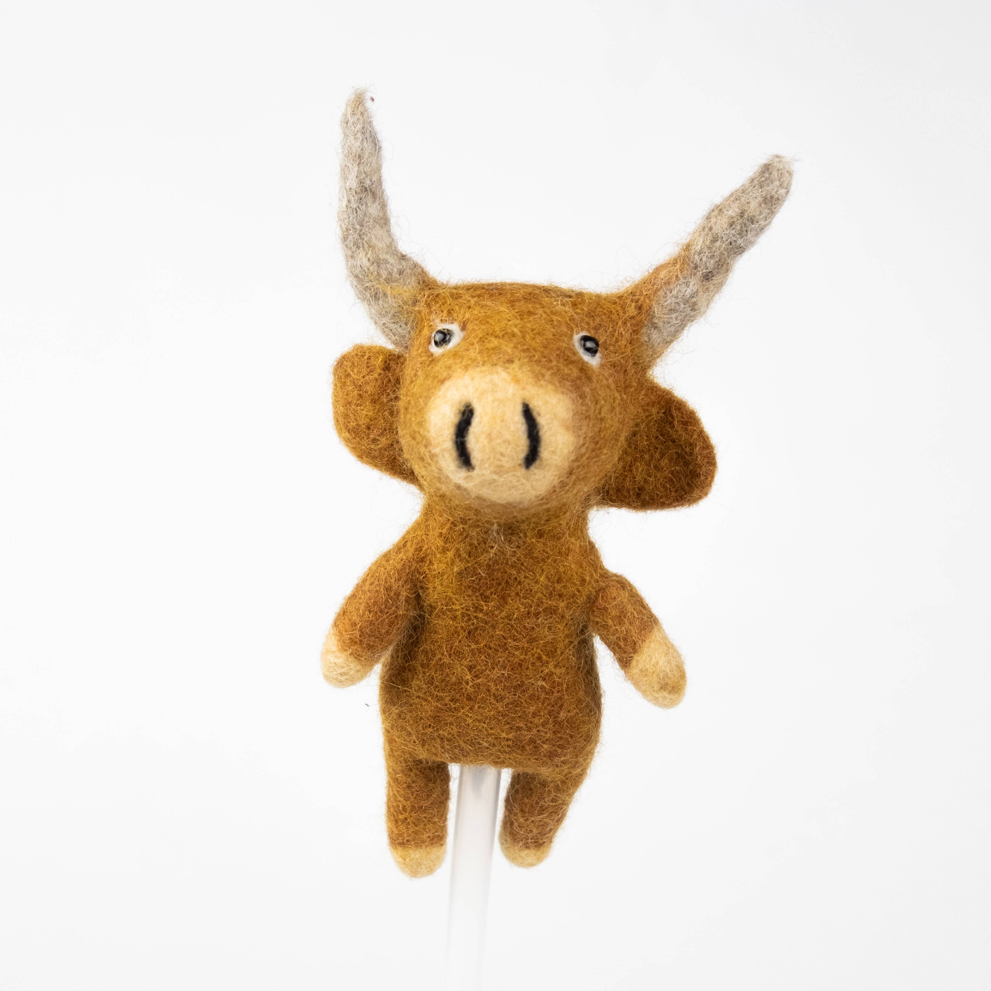 Finger Puppets - Sensory Play - Highland Cow