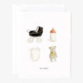 Oh baby greeting card