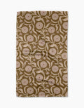 Falling Flowers Tea Towel