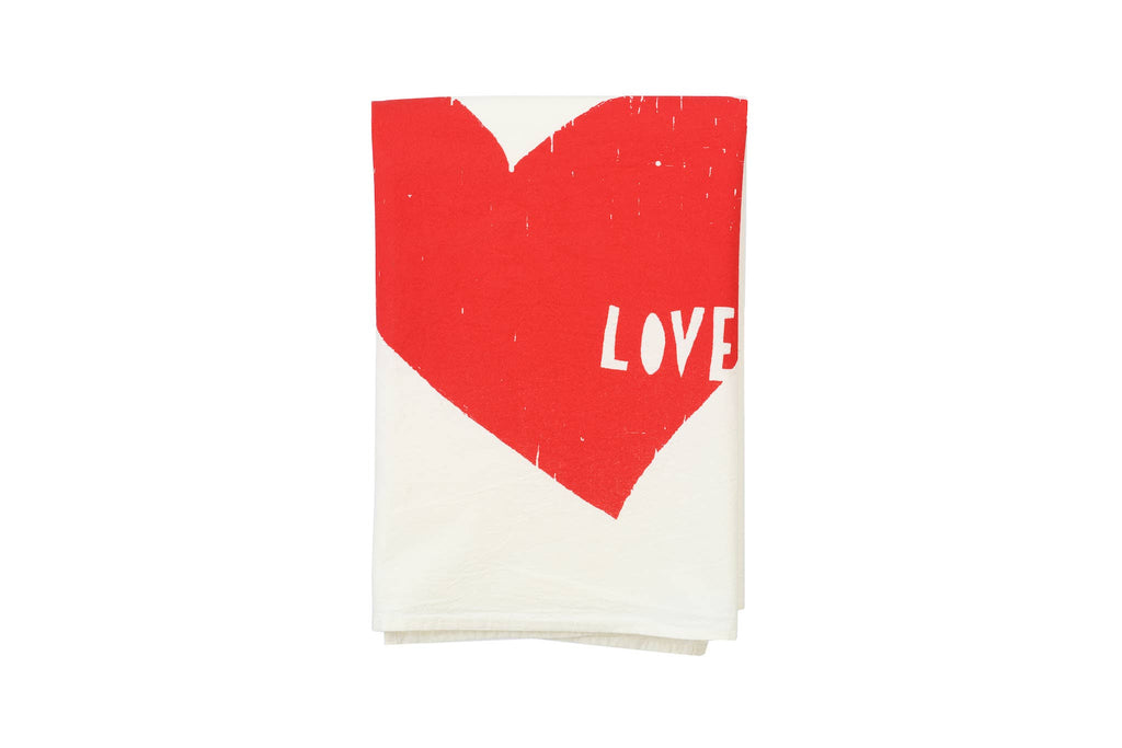 Big love tea towel