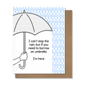 Borrow an Umbrella - Empathy  Card