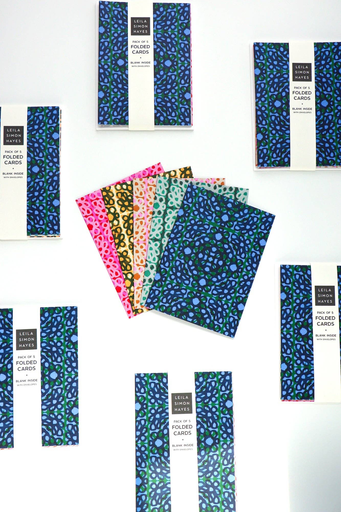 Lace Tiles, folded card pack