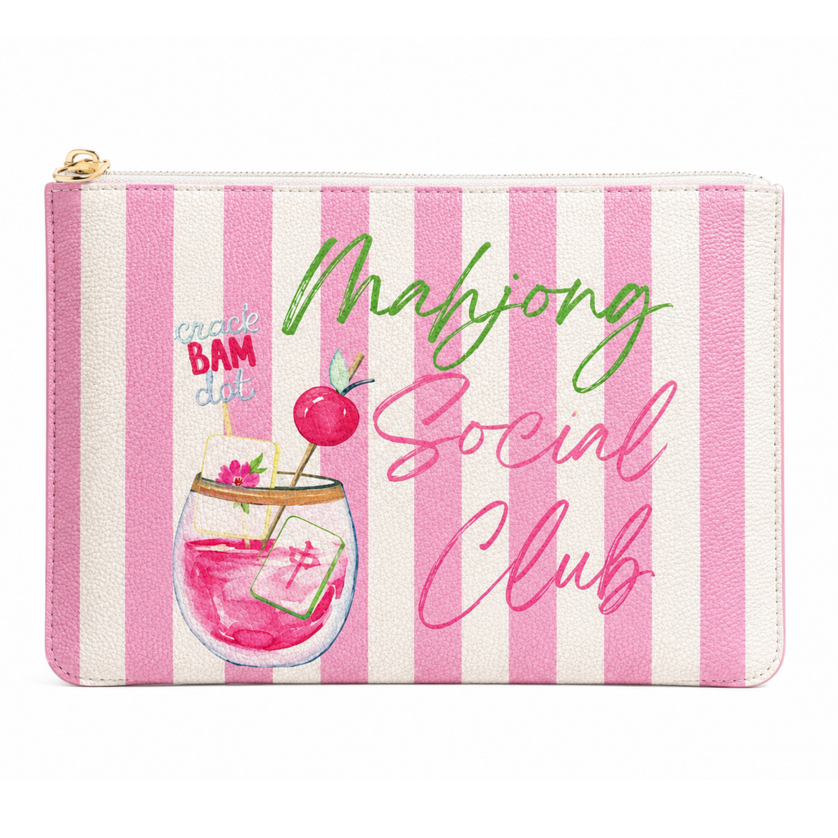 Mahjong Pouch | Mahjong Social Club Mahjong gift | 2 styles