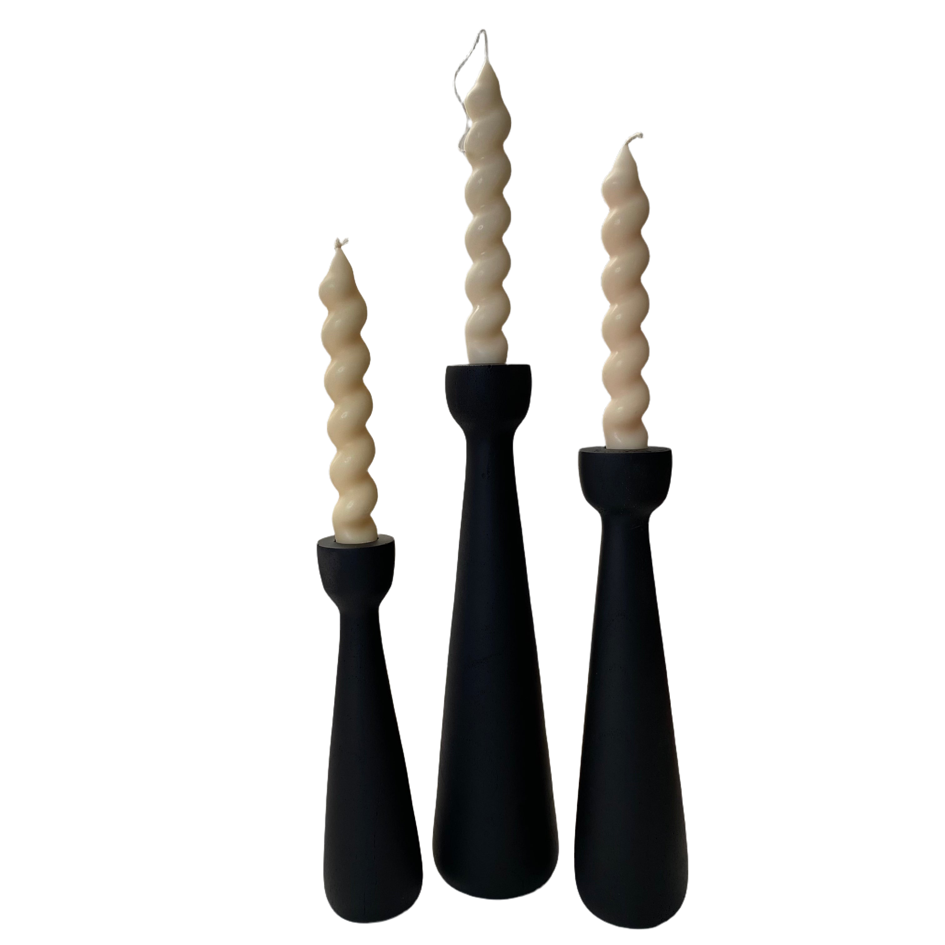 Candelabras- Taper Candle Trio |Taper Candle Holder Set of 3