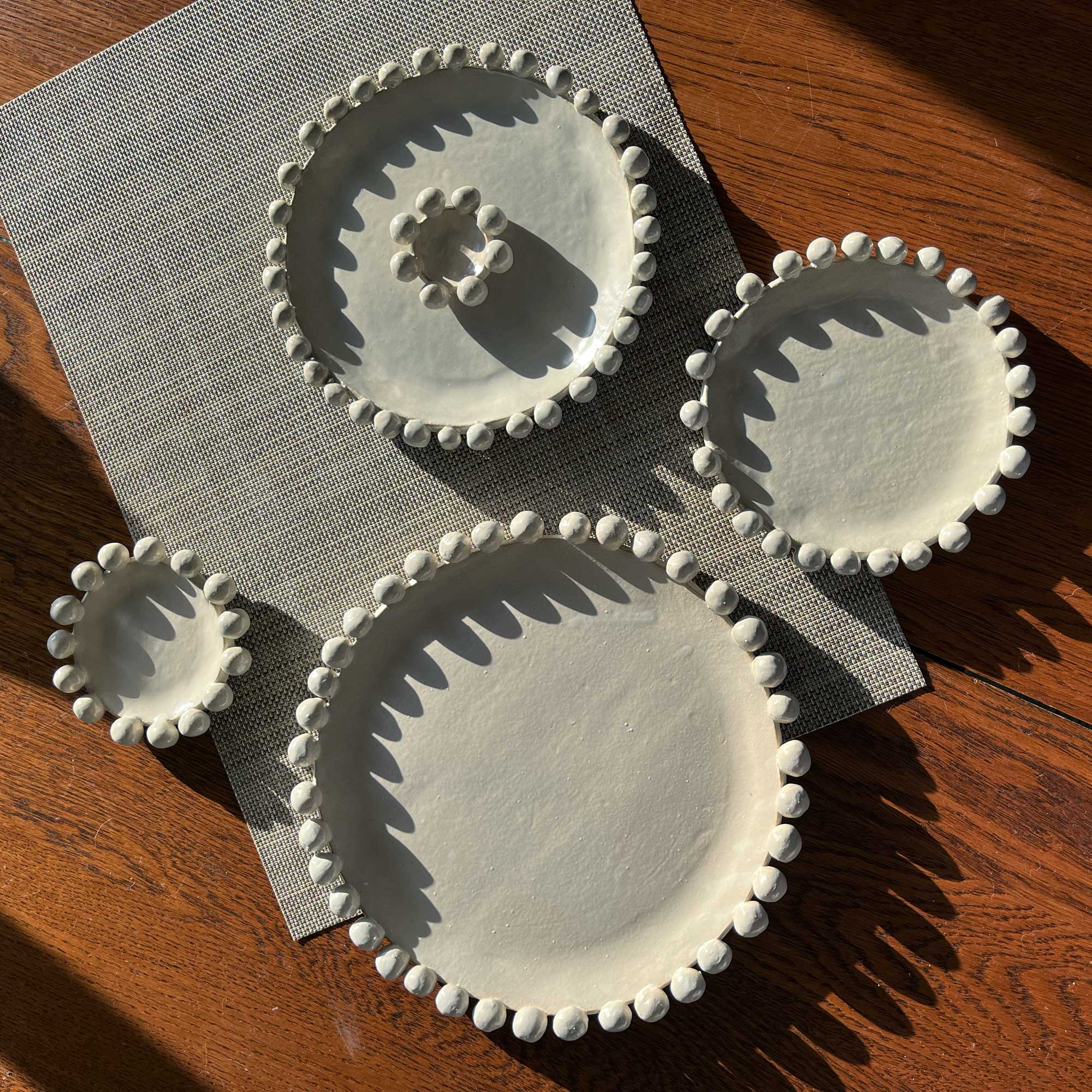 Beaded Plates