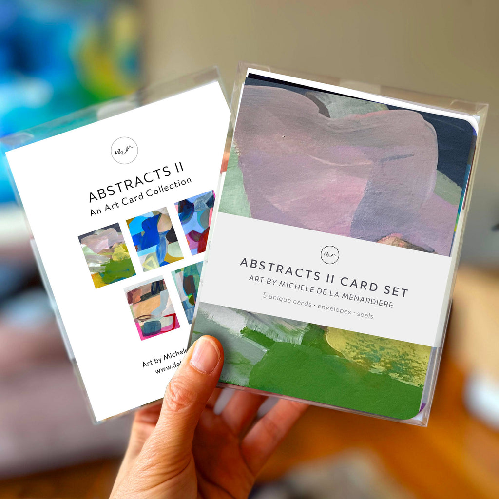 Contemporary Art Card Set - Abstracts II (5 Cards)
