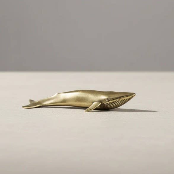 Brass Blue Whale