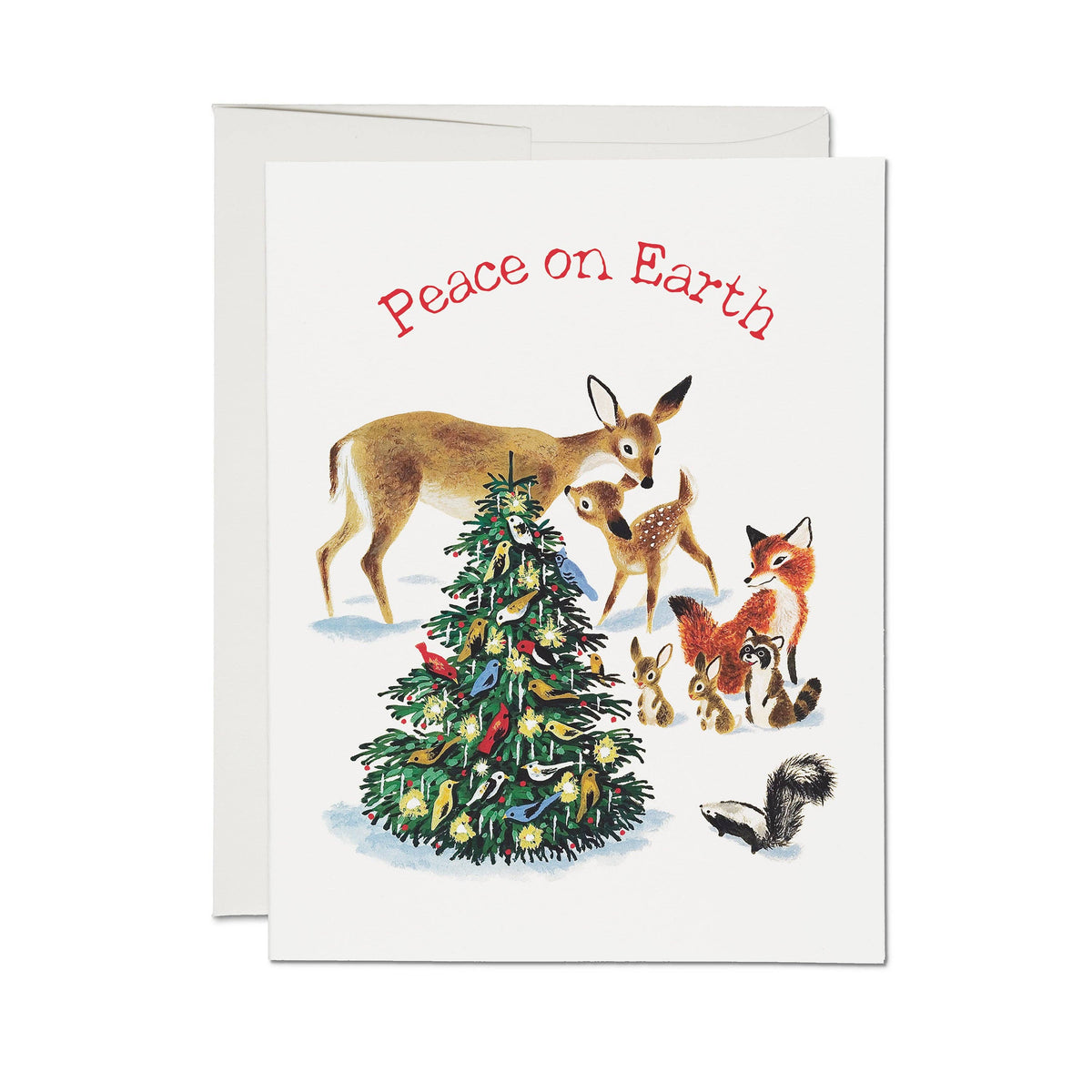 Peaceful Critters greeting card