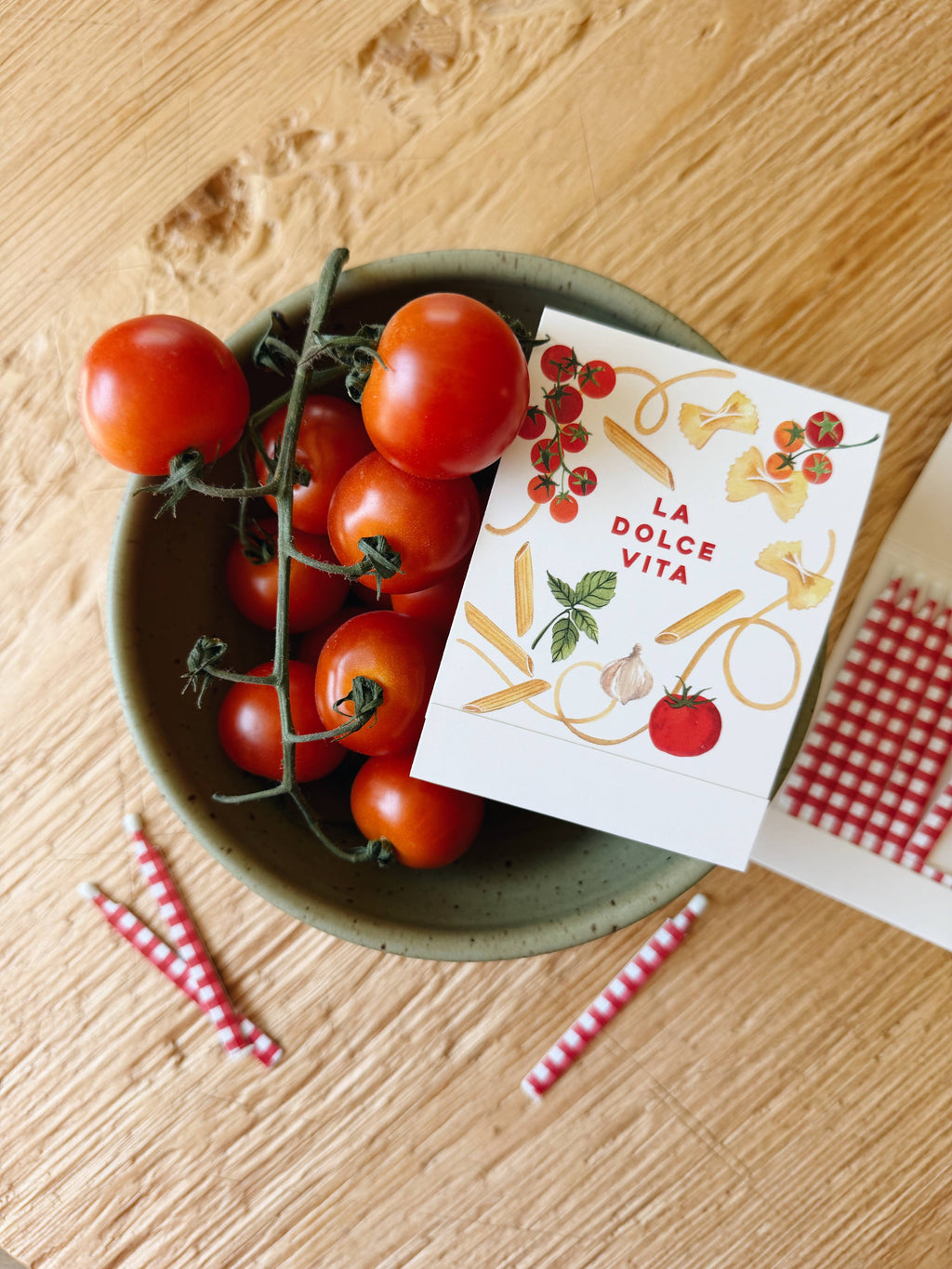 La Dolce Vita Pasta Match Card® | Candle Matches