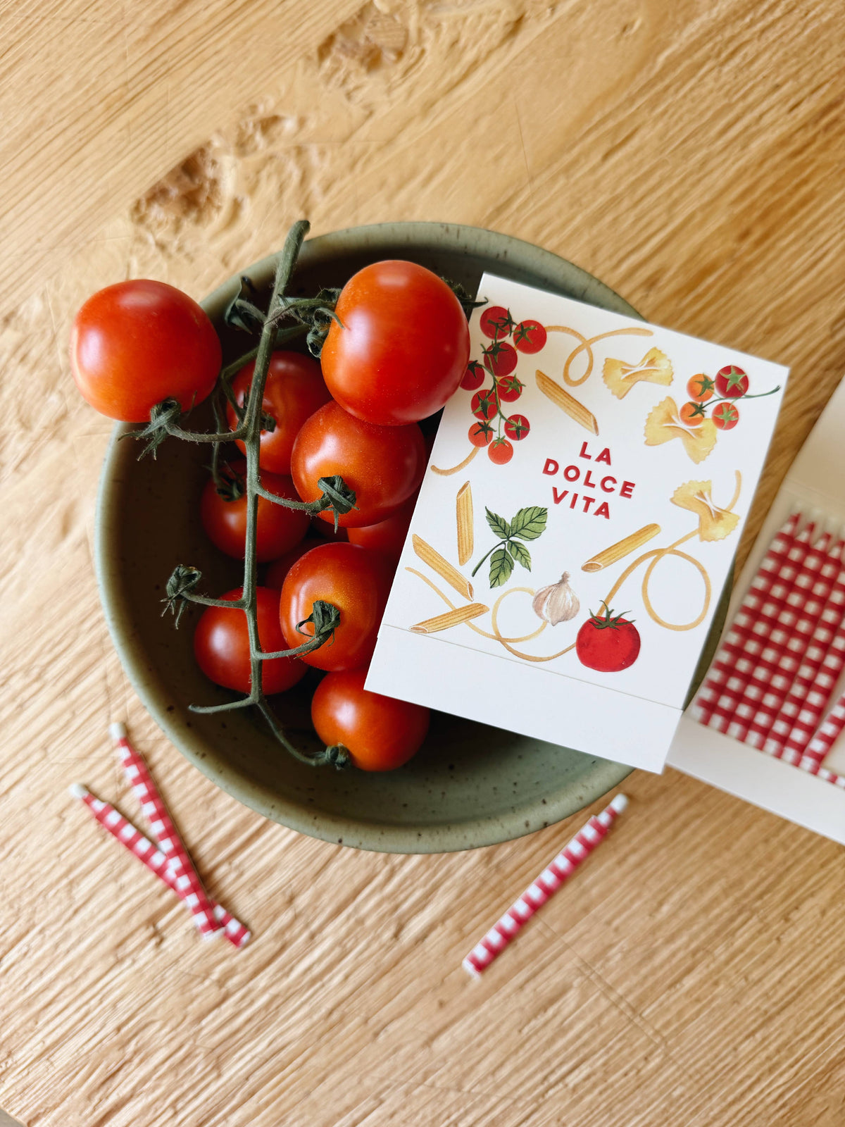 La Dolce Vita Pasta Match Card® | Candle Matches