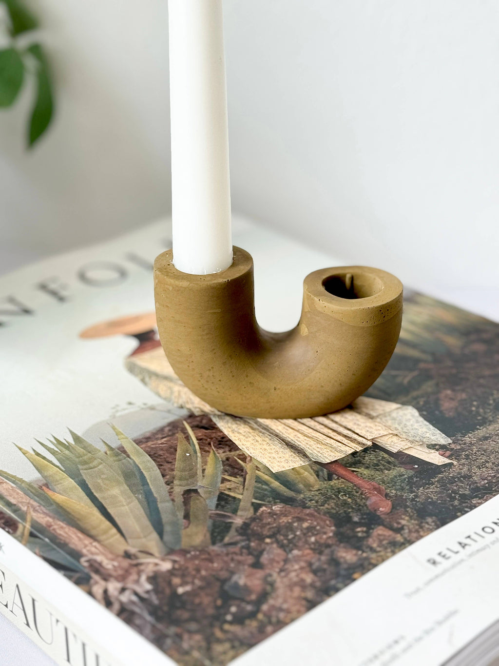 Dya  Double Taper Candle Holder