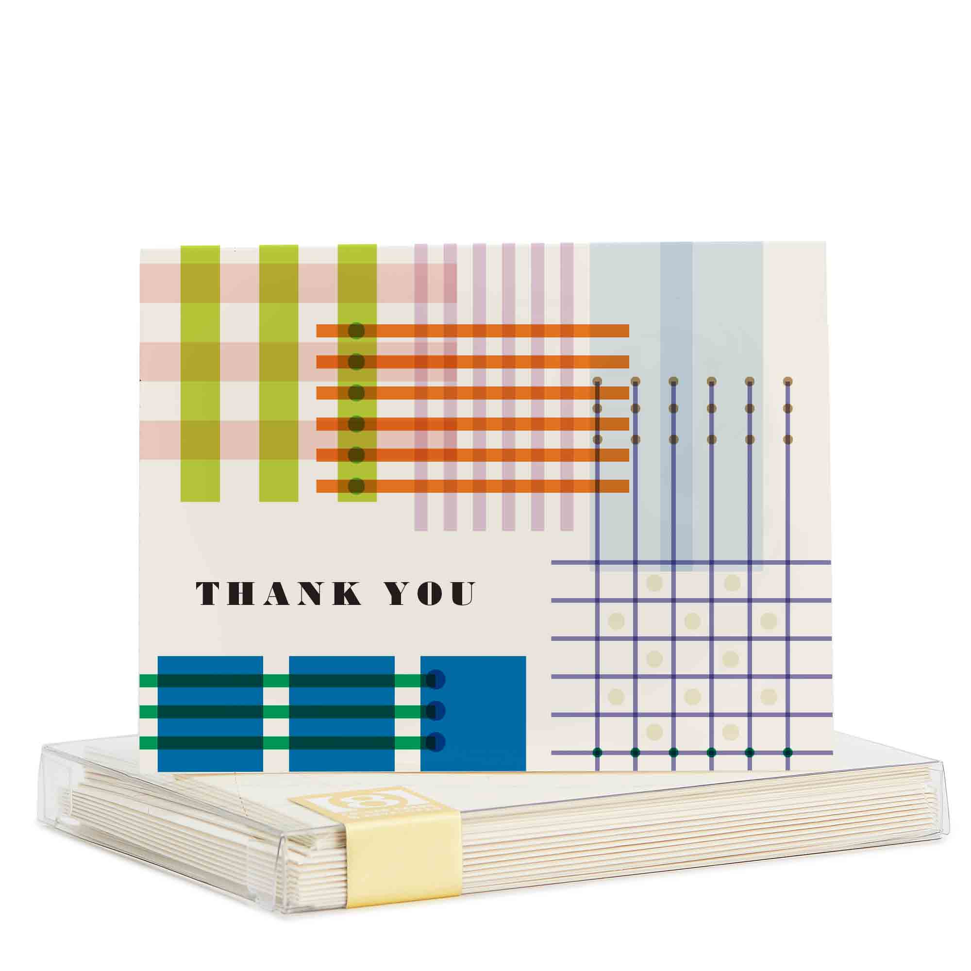 Playful Plaid Thank You