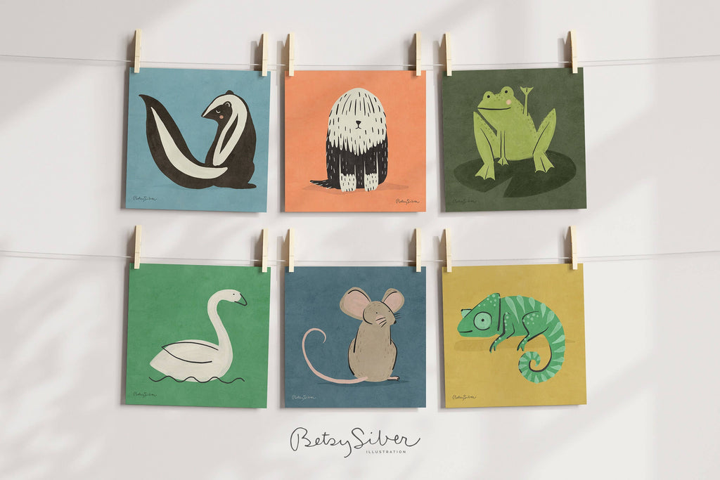Skunk Art Print