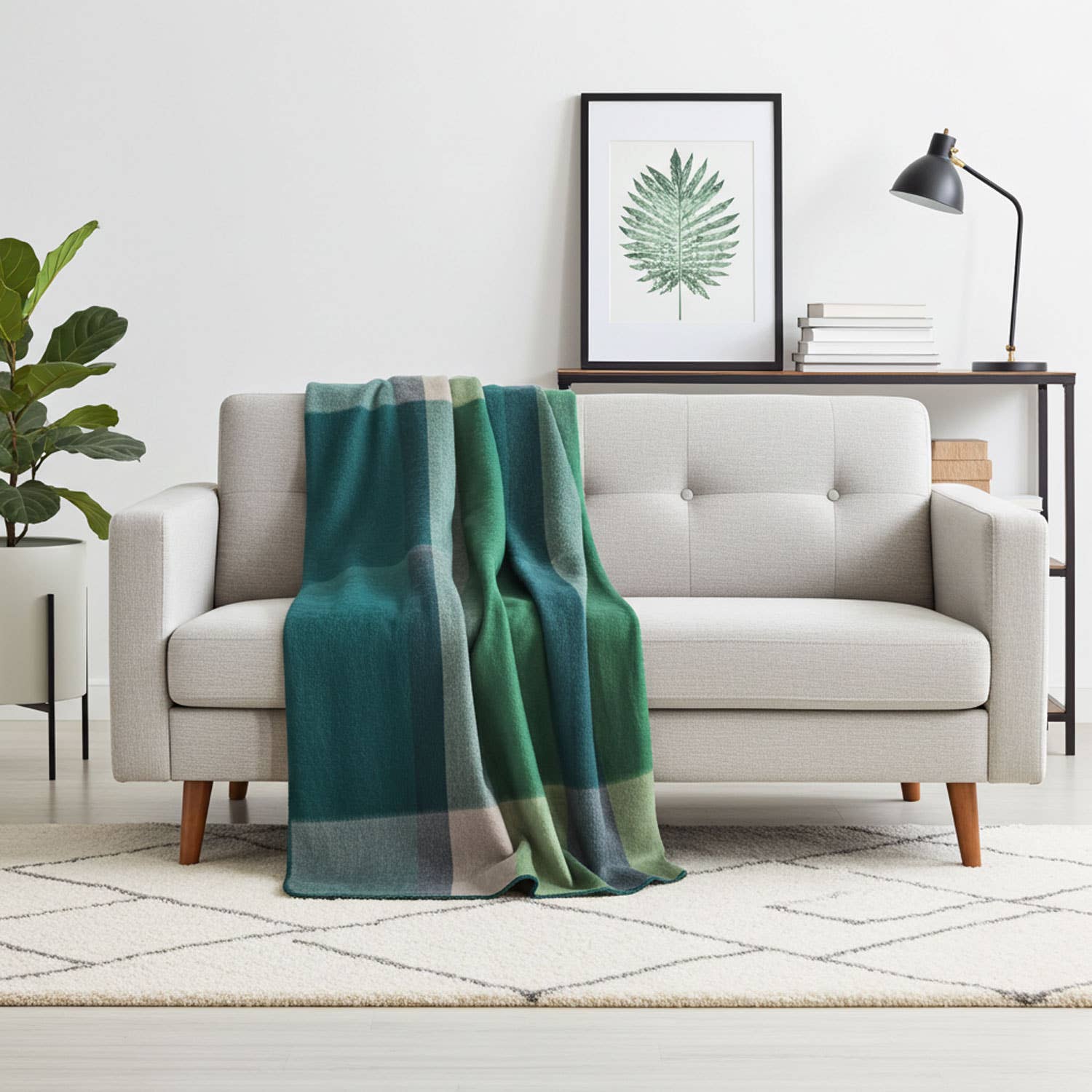 NEW! Alpaca Throw Blanket - Alpine