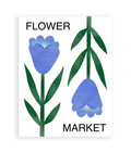 Flower Market Art Print