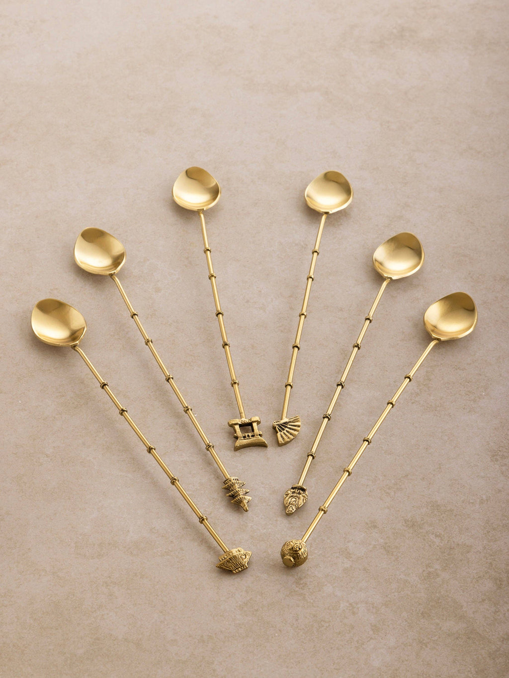 Magnolia Cocktail Stirrers – Set of 6