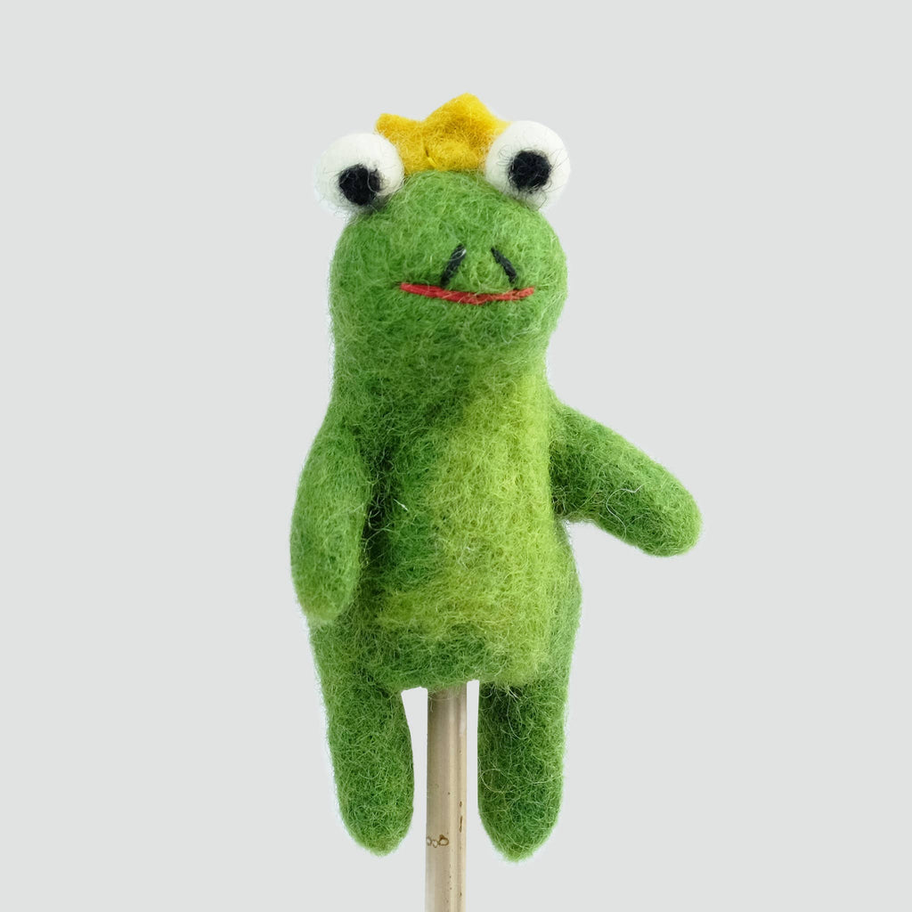 Finger Puppets - Sensory Play - Frog Prince