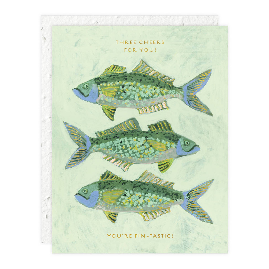 One Fish, Two Fish - Congratulations Card
