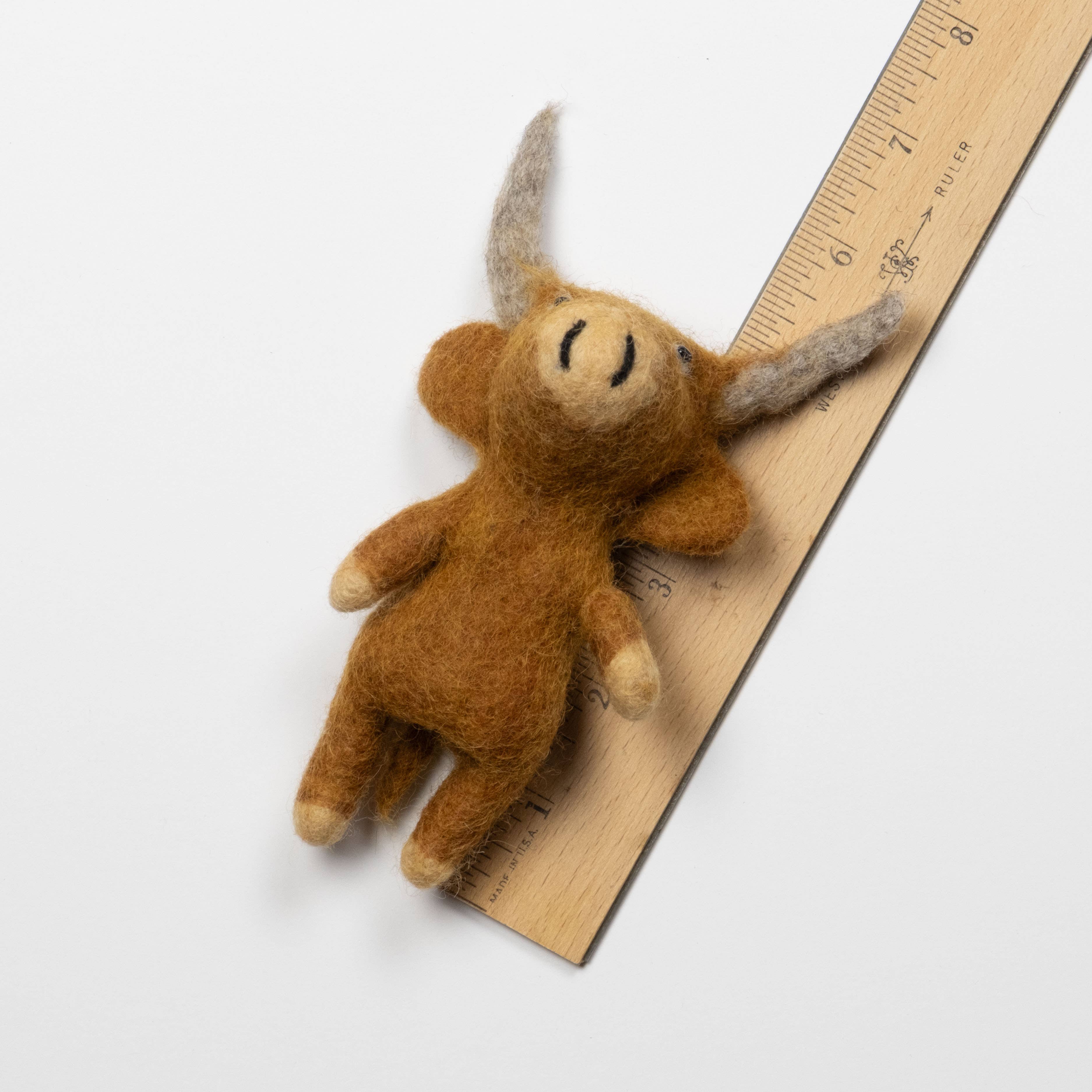 Finger Puppets - Sensory Play - Highland Cow