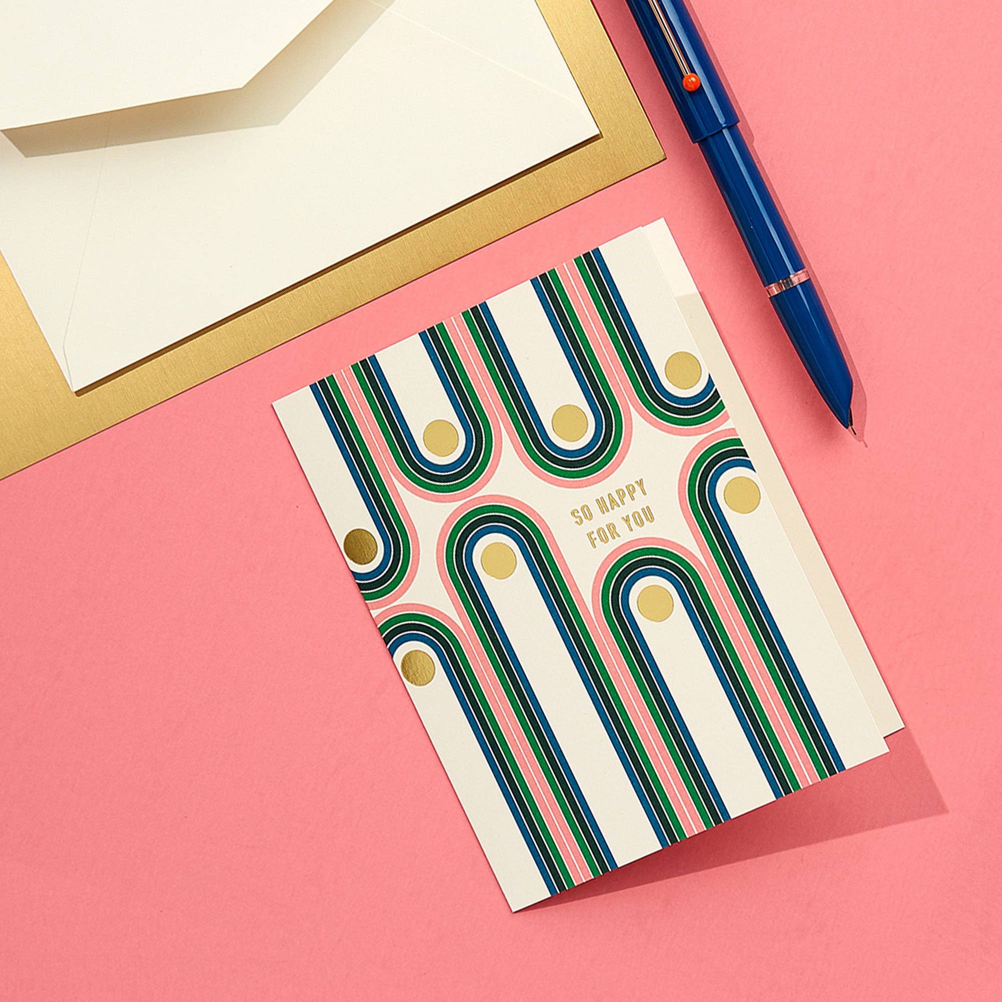 So Happy For You | Congratulations Card