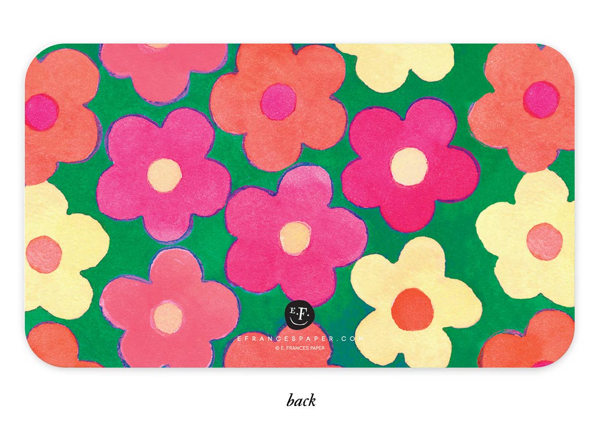 Retro Flowers Little Notes® NEW 55 Count